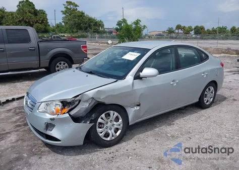 2010 Hyundai Elantra Gls из США, поврежденный, VIN KMHDU4AD6AU996098